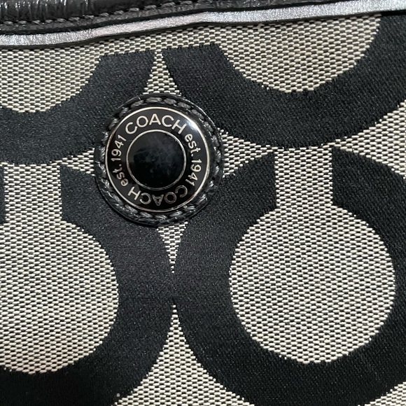 Coach Signature Monogram Diaper Bag - Picture 3 of 11